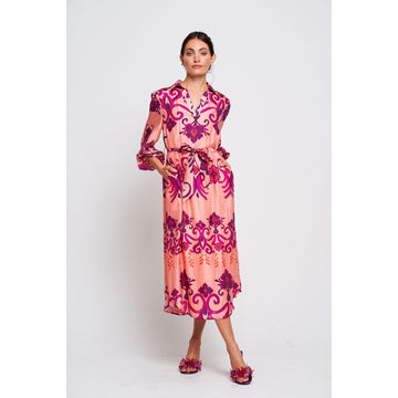 Border Maxi Dress