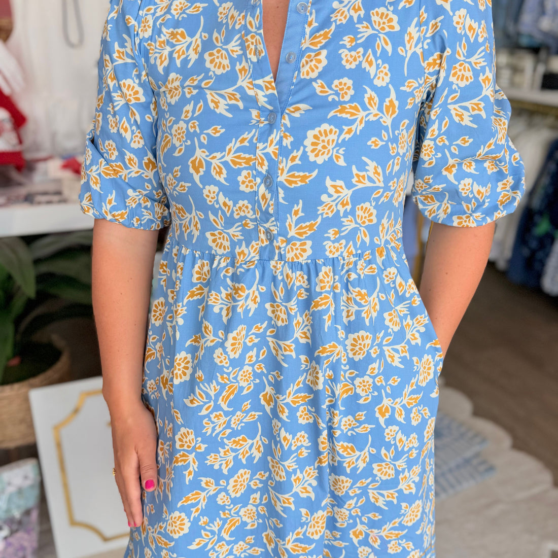 Ivy Script Dress