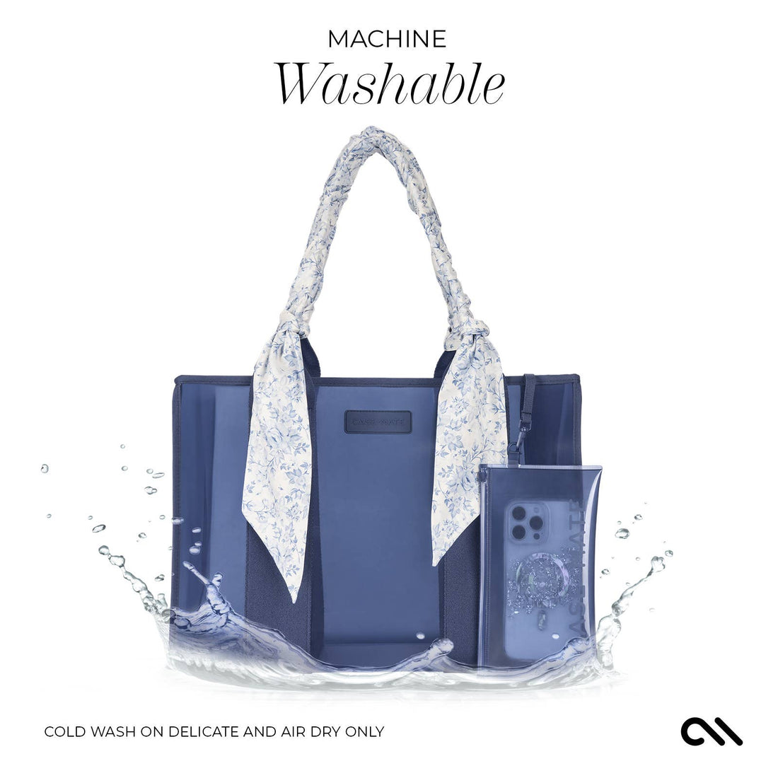 Something Navy Twilly Jelly Tote Bag, CaseMate