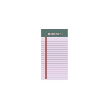 Tearaway Notepads (dreading it)
