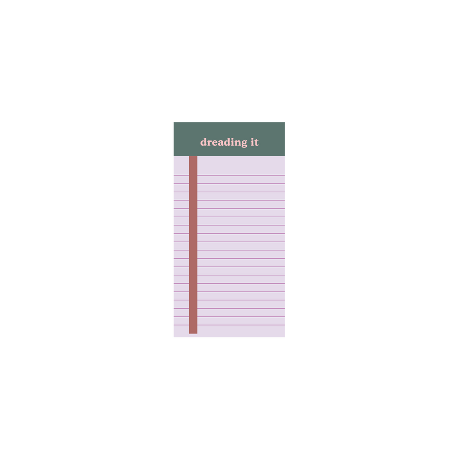 Tearaway Notepads (dreading it)