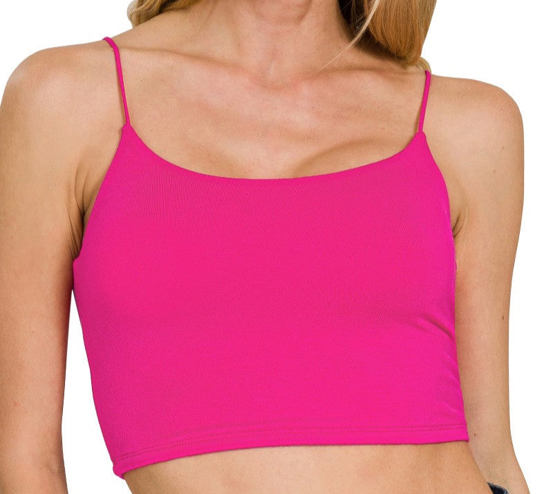 Cami Bra (hot pink)