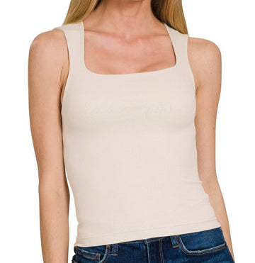 Seamless Tank (sand)