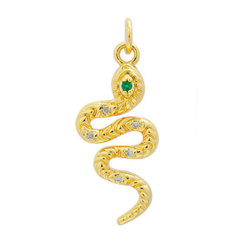 Snake Charm for Charm Necklace