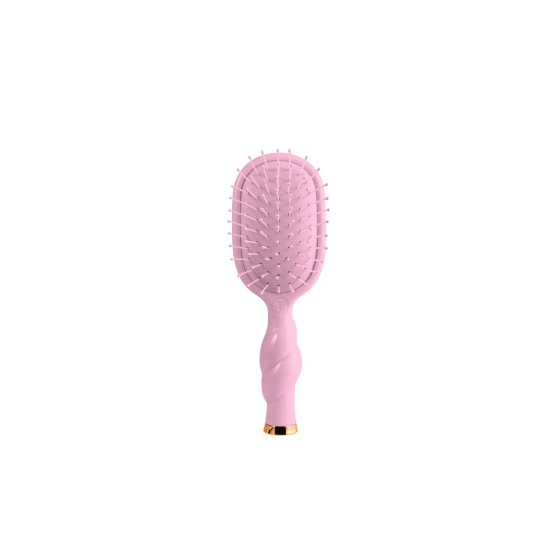 Detangler Mini Hair Brush for Medium Hair (Bubblegum Pink)