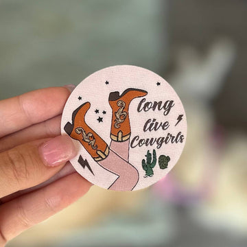 Long Live Cowgirls Patch