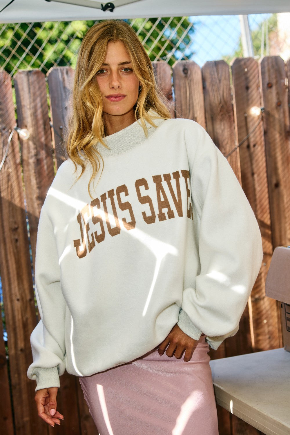 Jesus Saves Sweatshirt