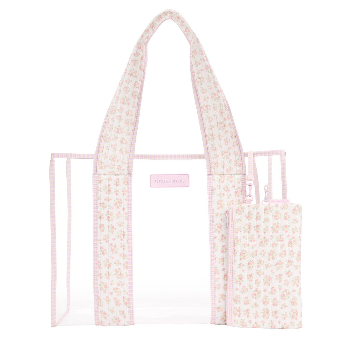 Quilted Ditsy Floral Jelly Tote Bag, CaseMate