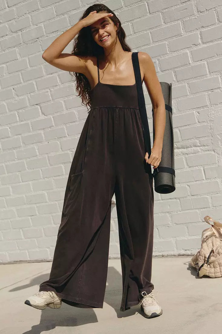 Hot Shot Strappy Romper FP (Black)