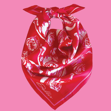 Sic 'Em Gameday Scarf (Red & Pink)