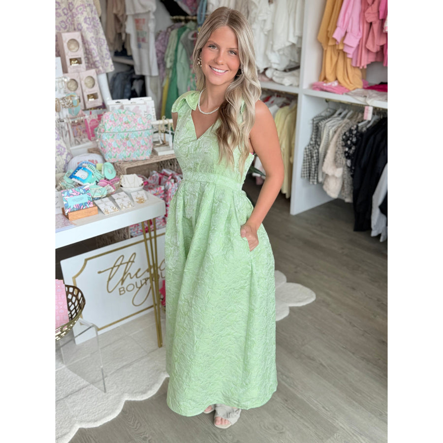 Elsie Dress (lime)