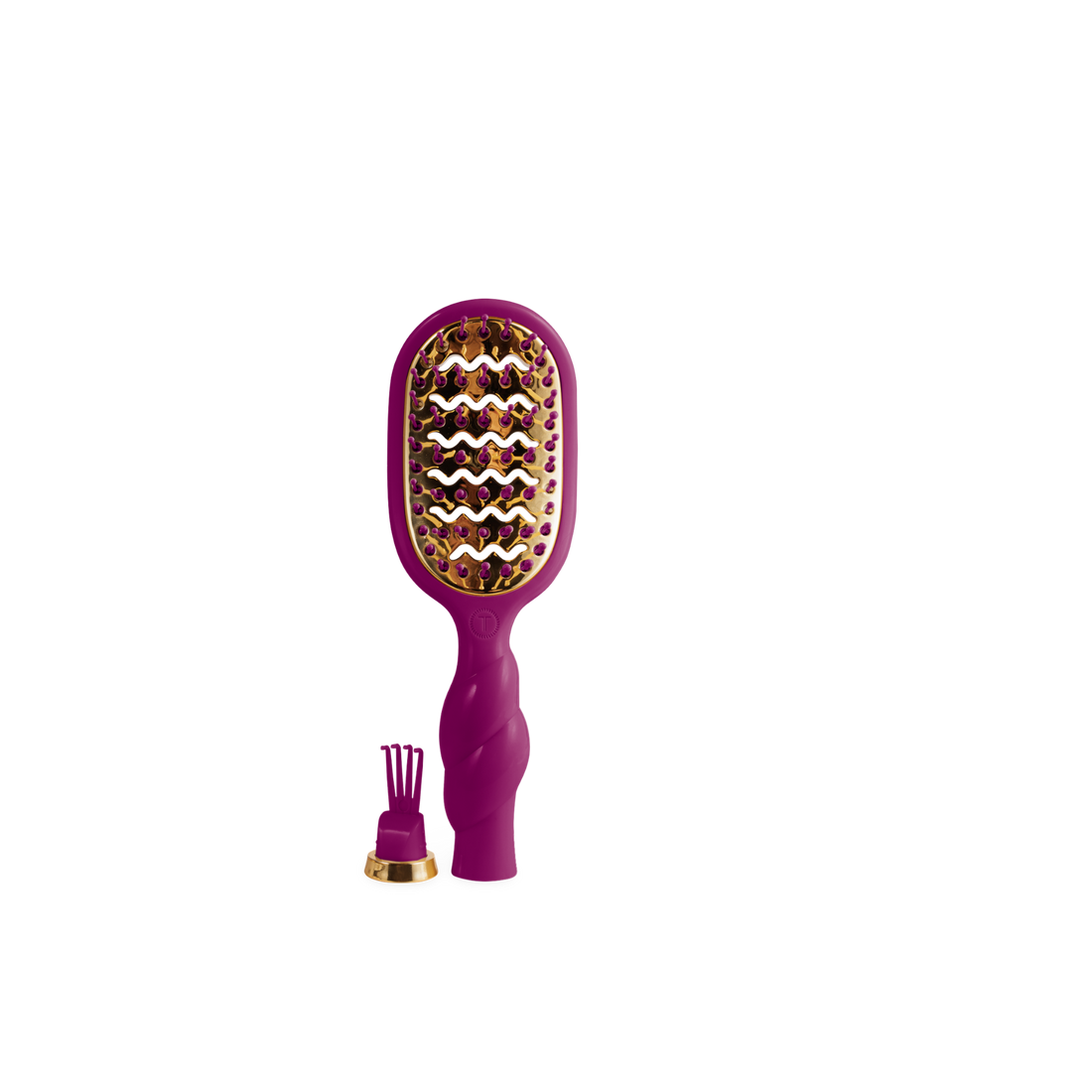 Vented Mini Brush (Mulberry)