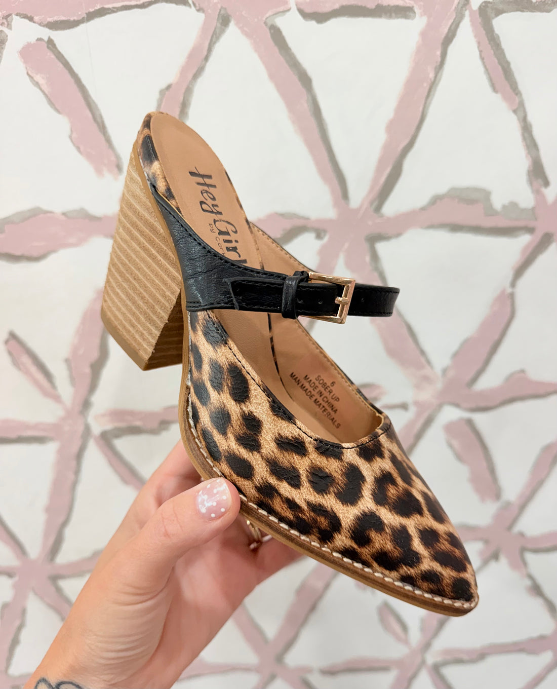 Sober Up Wedge (Leopard)