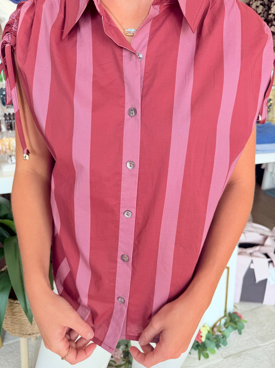 Ambre Top (Rust/Mauve)