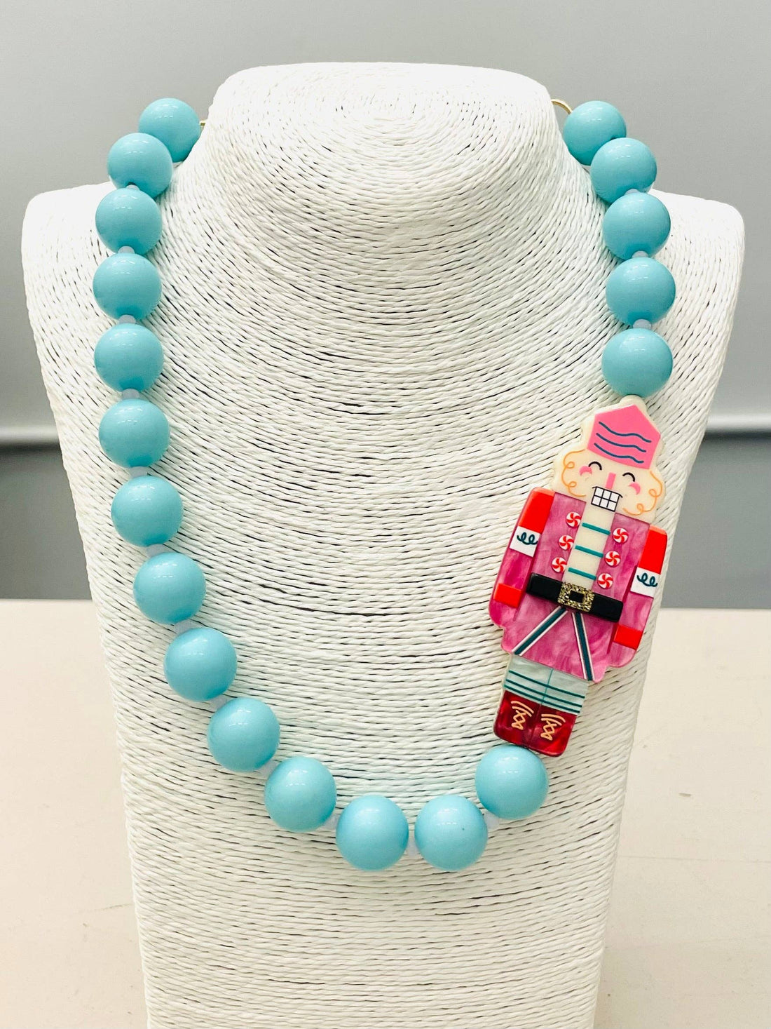 Beaded Nutcracker Necklace