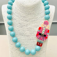 Beaded Nutcracker Necklace