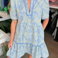 Adelyn Dress (Blue)