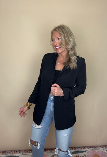 Carmen Black Blazer