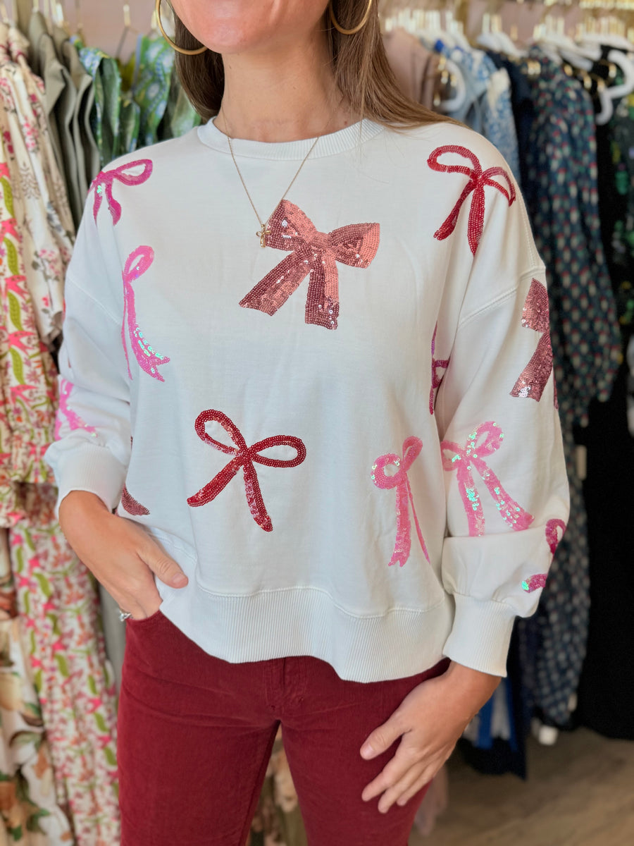Sarah Bow Adult Sweatshirt