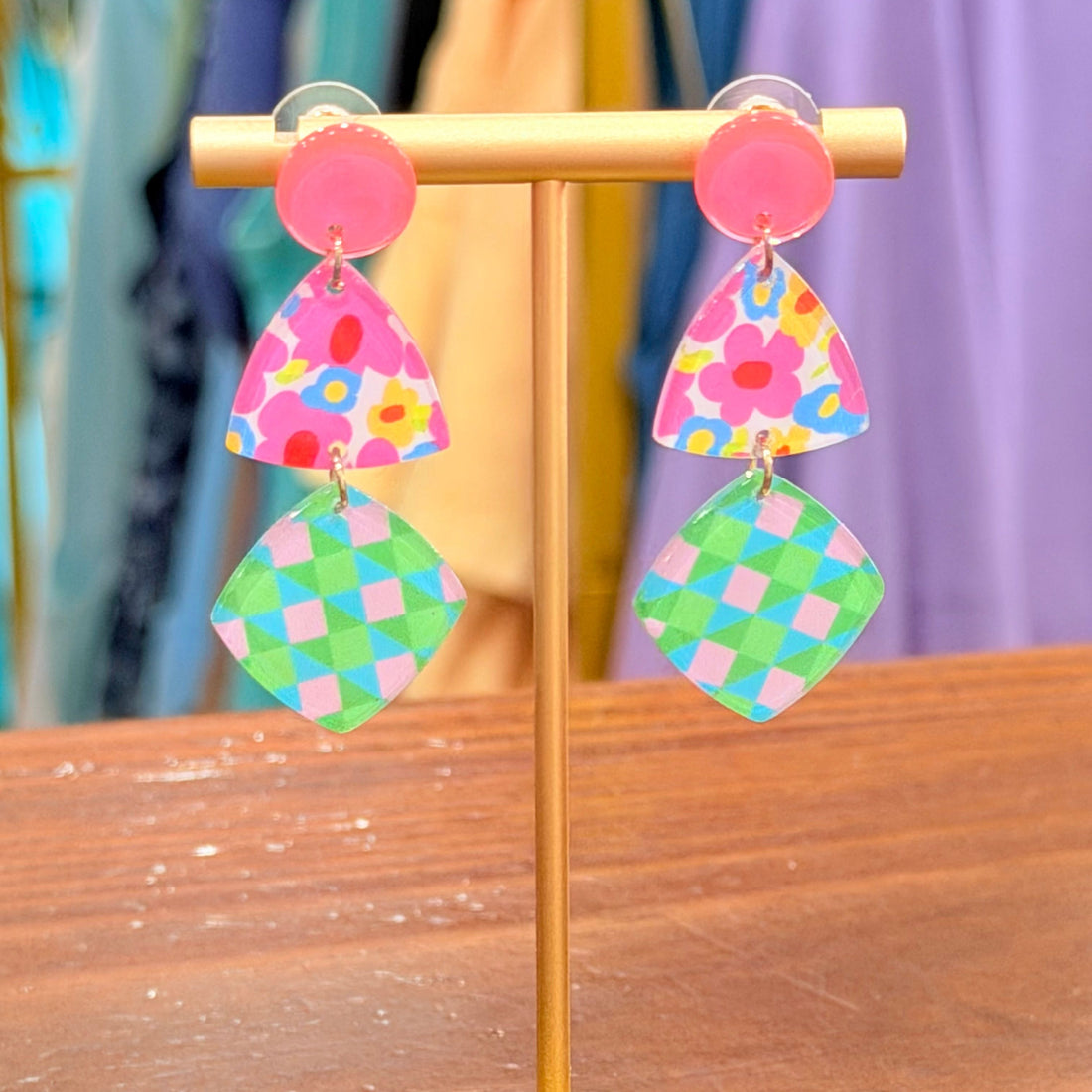 Tutti Frutti Earring (Pink)