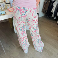 Bow Wide Leg Pant