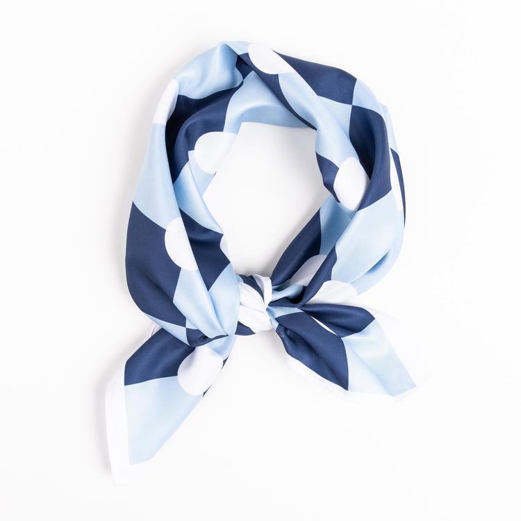 Dotted Lattice Drew Scarf