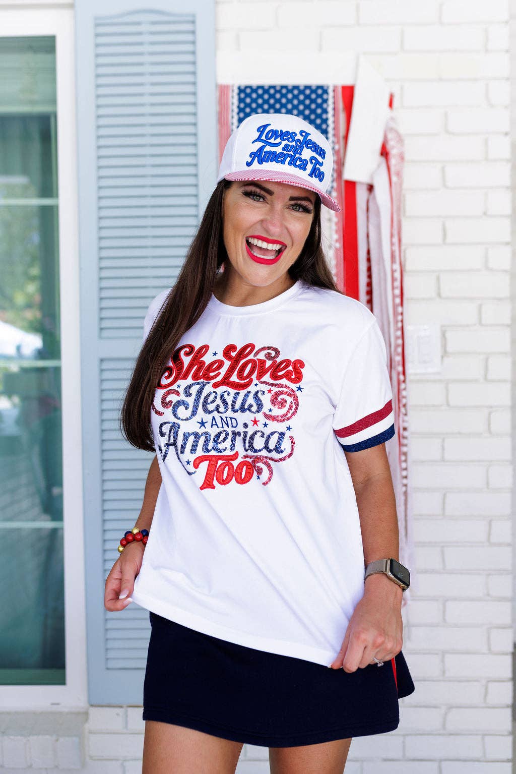 Brianna Cannon - Jesus & America Hat PRE-ORDER (EST SHIP 6/12)