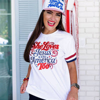 Brianna Cannon - Jesus & America Hat PRE-ORDER (EST SHIP 6/12)