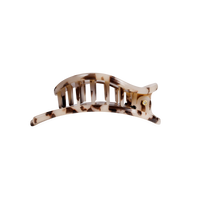 Blonde Tortoise Medium Flat Circle Hair Clip