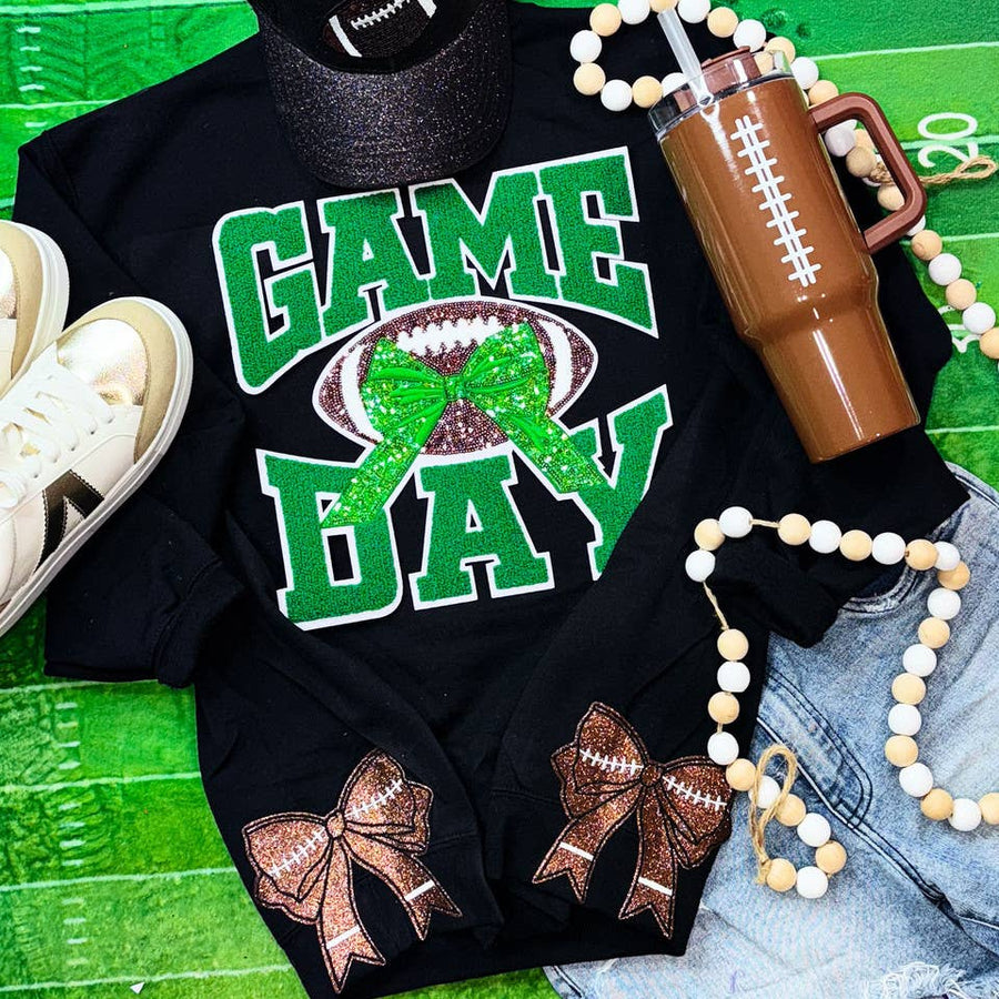 Football Glitter Patch Set
