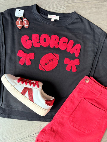 Georgia Crochet Tee