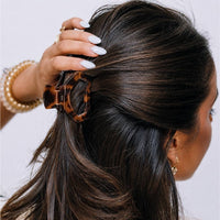 Open Tortoise, Petite Hair Clip