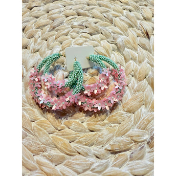 Flower Cluster Earring (mint)