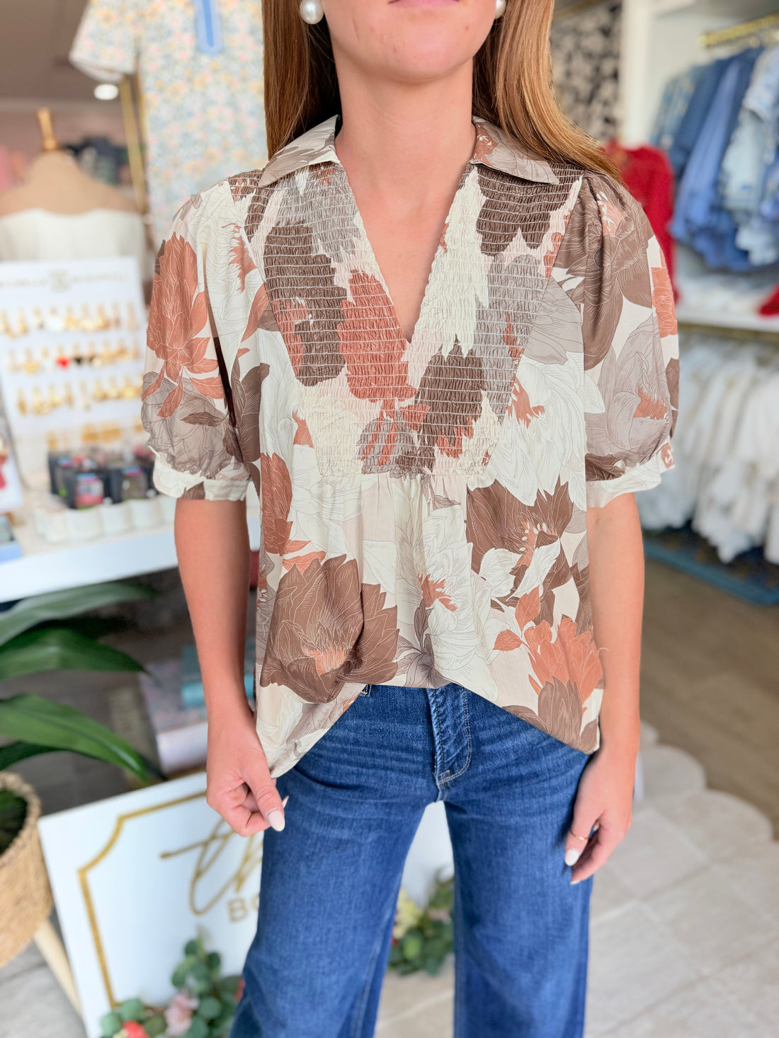 Darcy Top (Mocha)