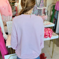 Patchwork Heart Sweatshirt