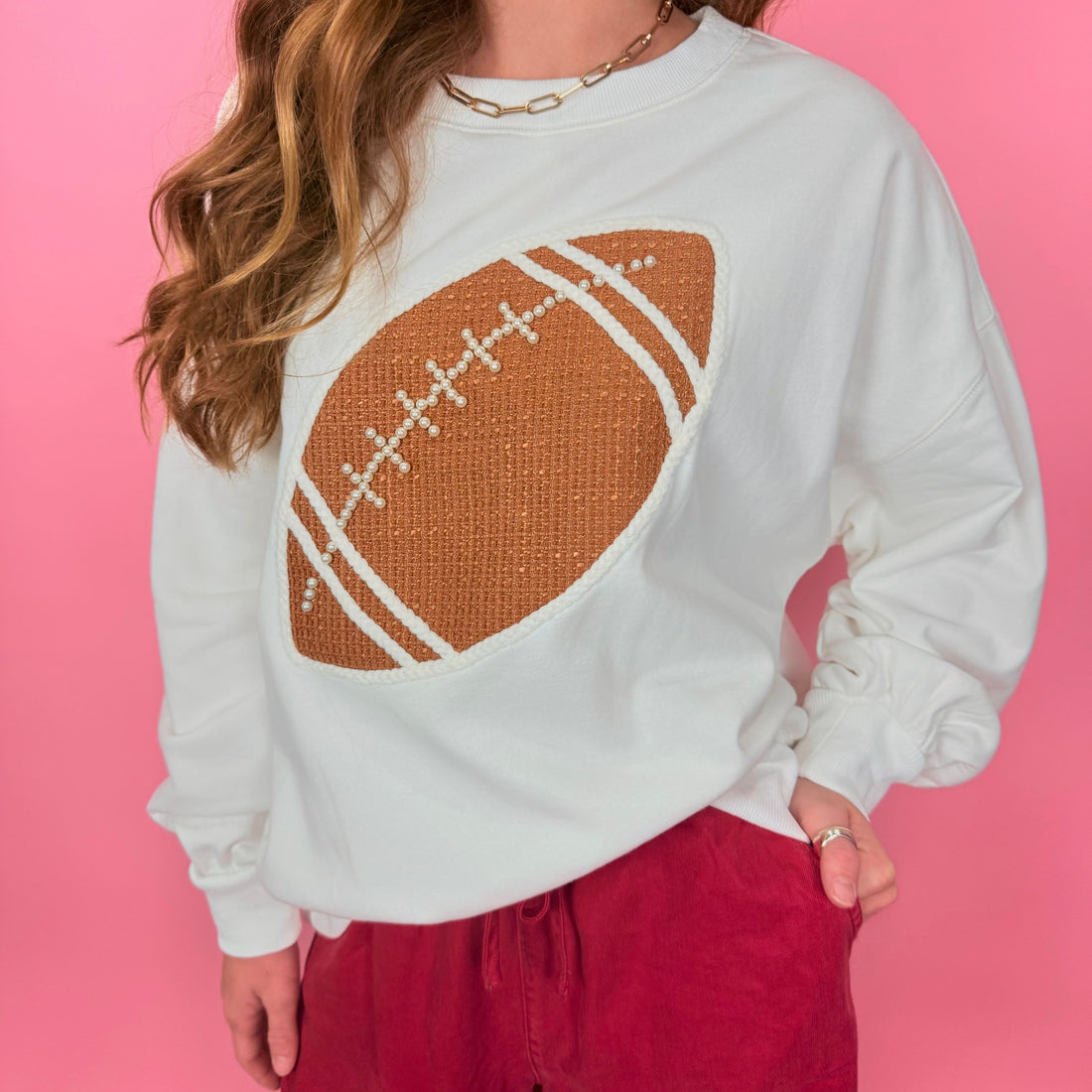 Football Pearl Sweatshirt