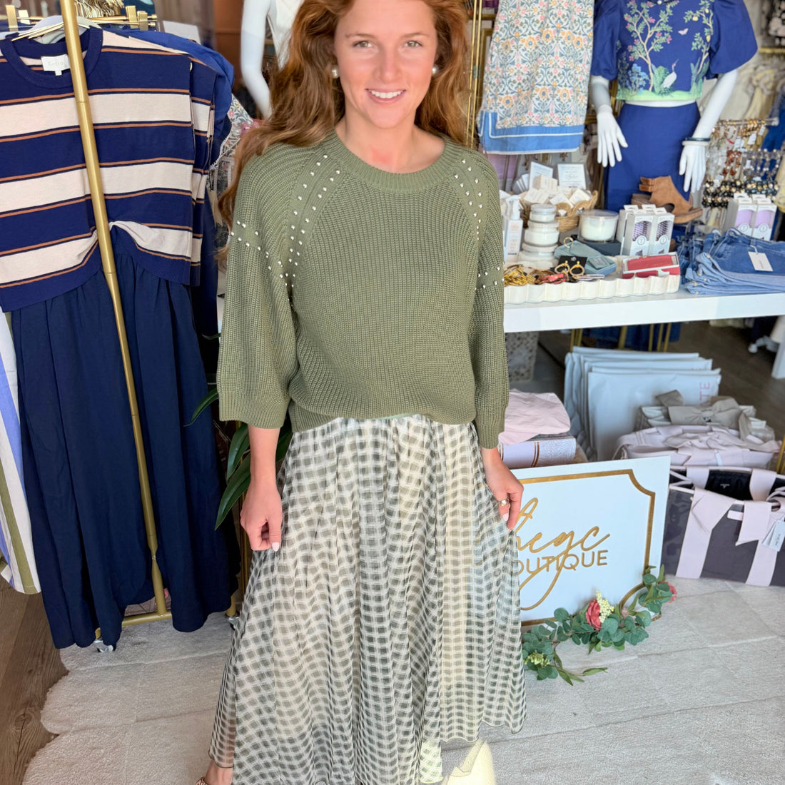 Larissa Sweater (Olive)