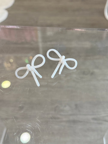 Acrylic Bow Stud