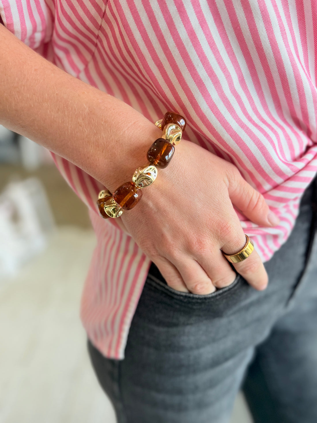 Sadie Bracelet (Tortoise)