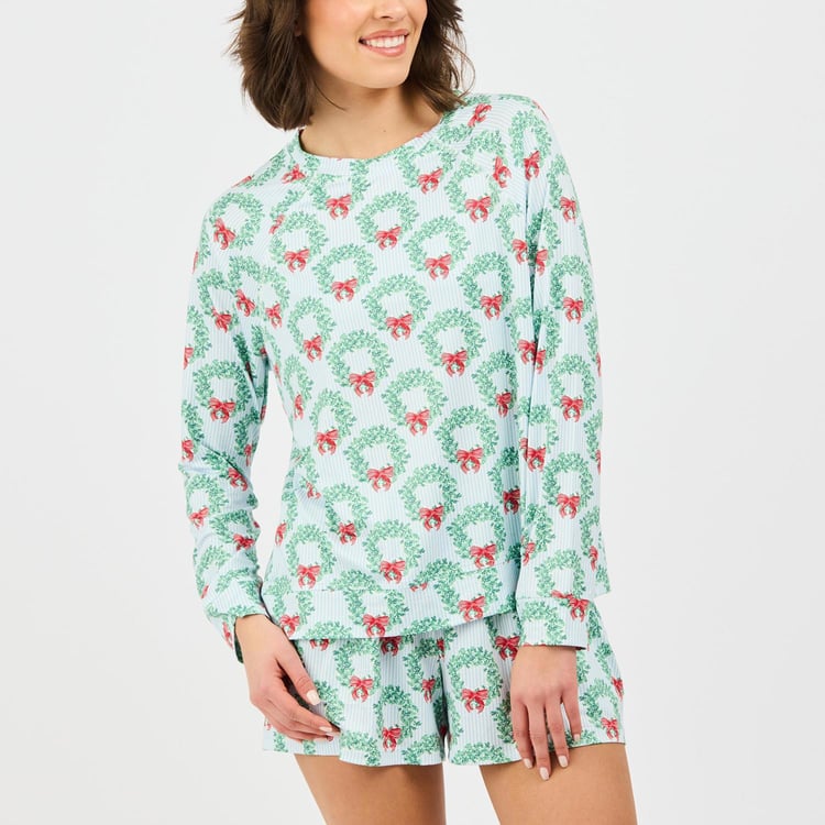 Wreath PJ Set