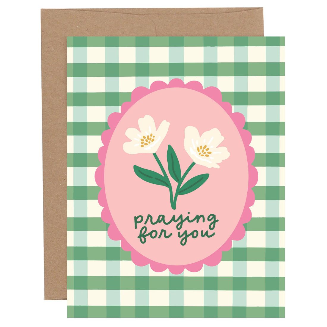 Praying For You Greeting Card