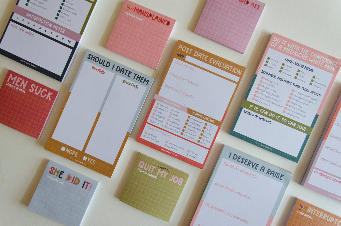 You Interrupted Feminist Mansplainer Sticky Notes