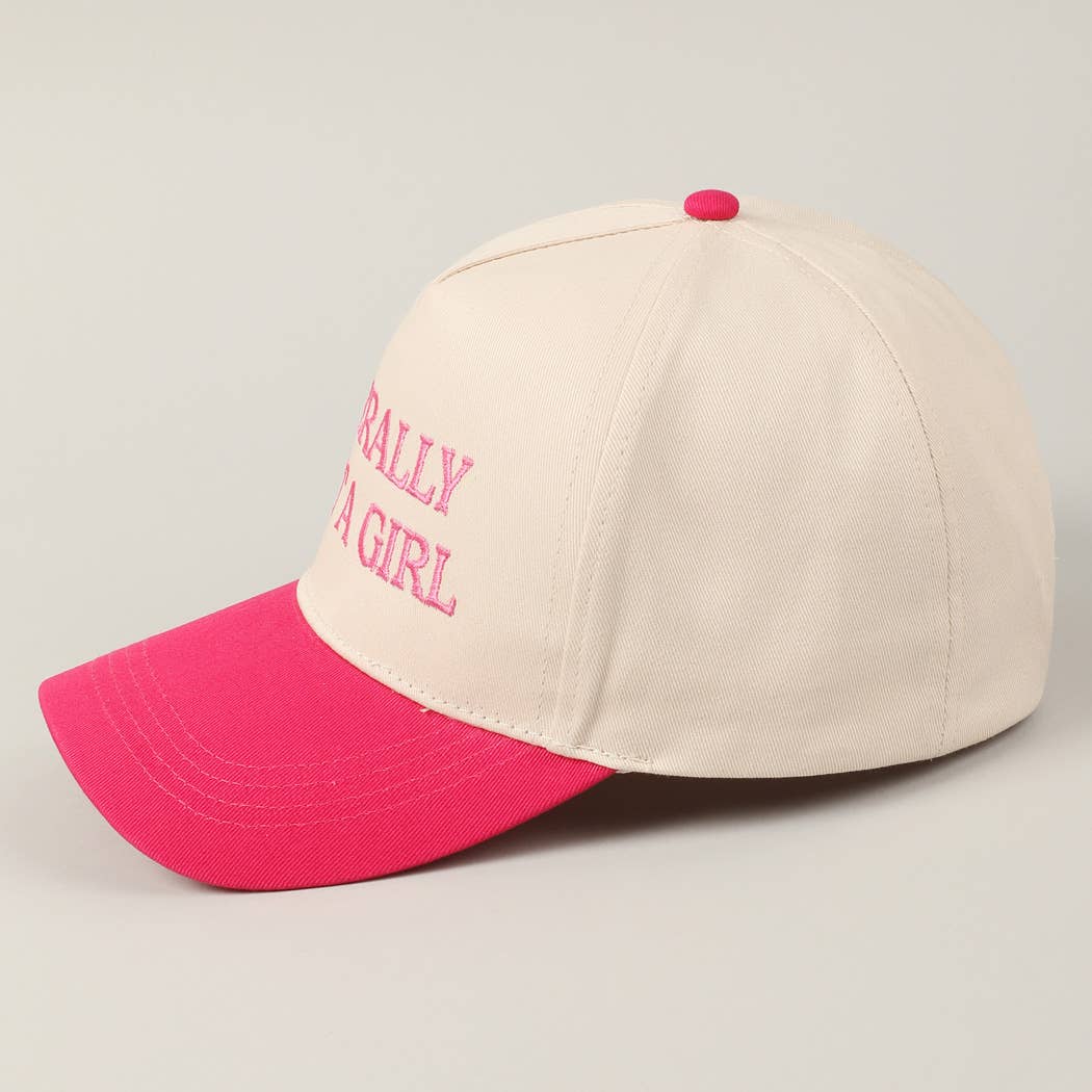 Literally Just A Girl Hat