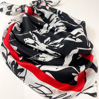Red + Black Gameday Scarf