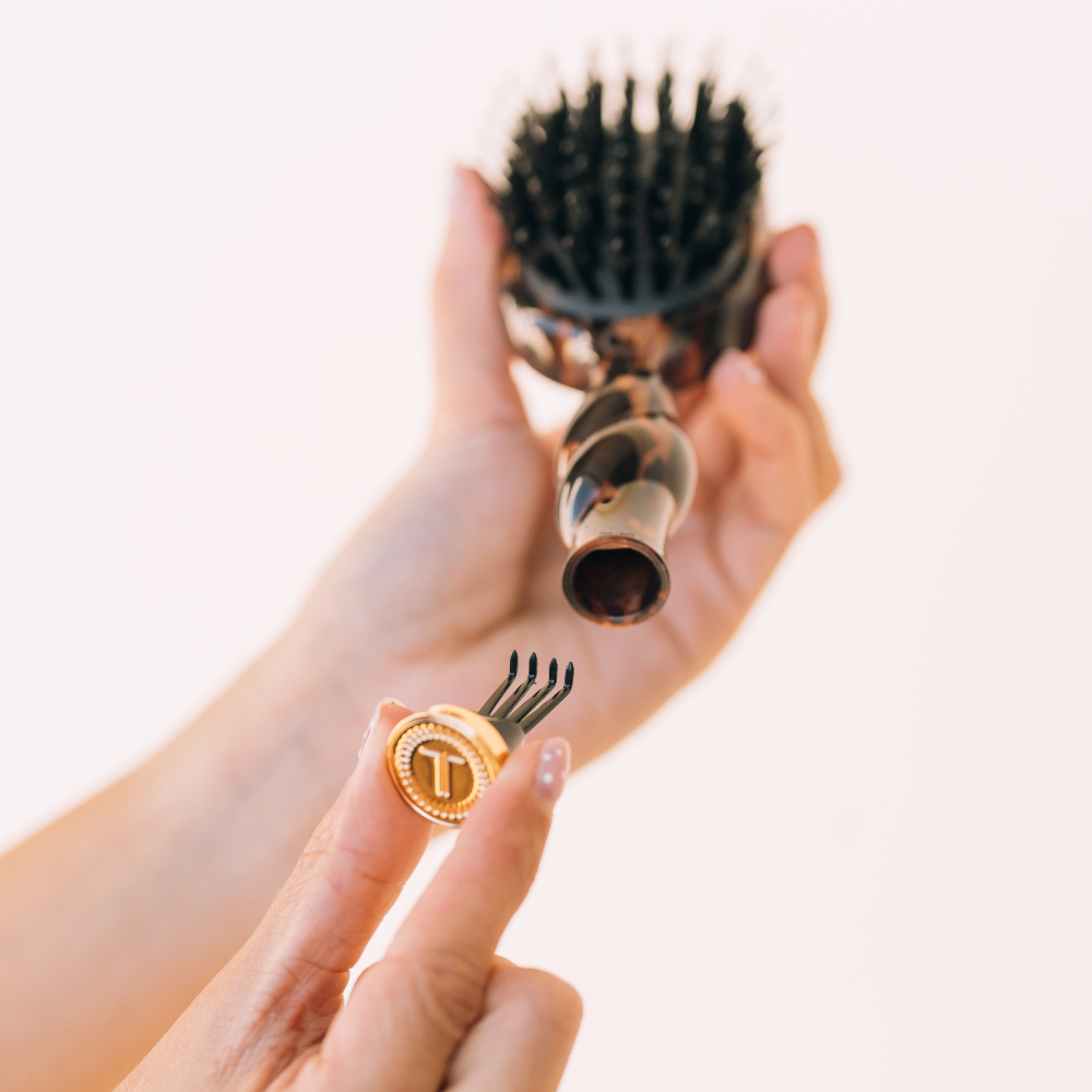 Mini Boar Brush (Tortoise)