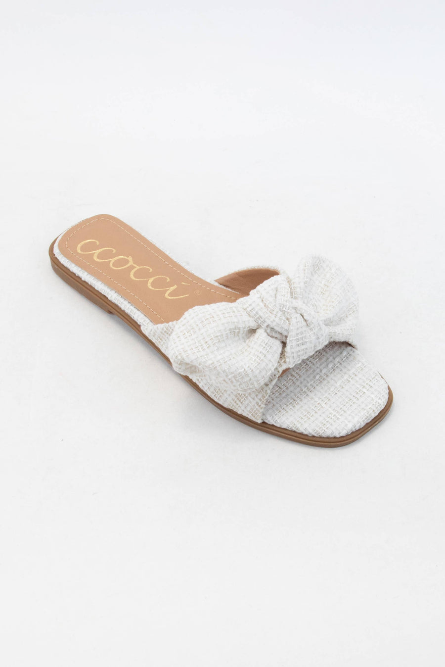 Tweed Bow Flat
