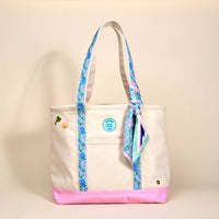 Coastal Cove Canvas Tote