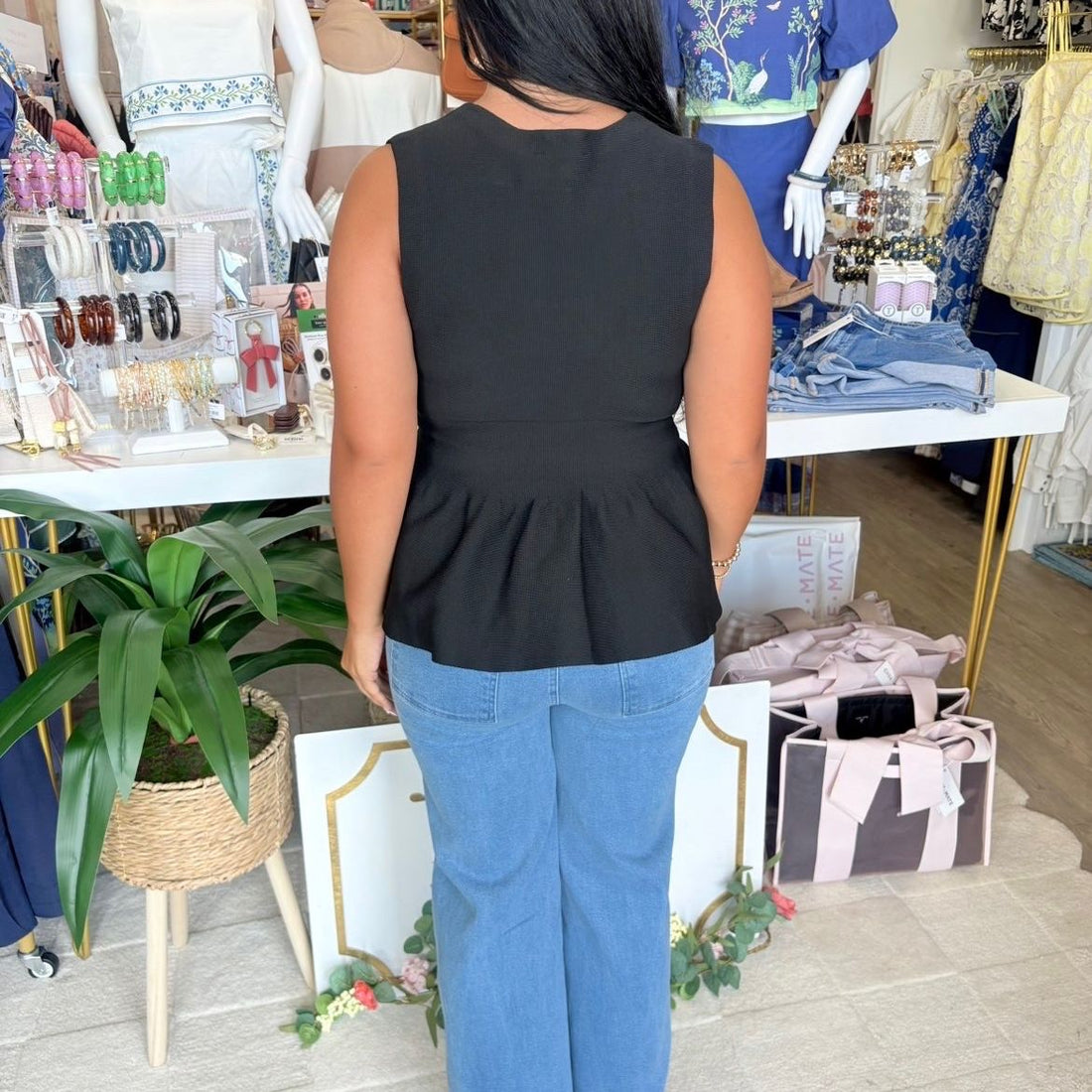 Minnie Top (Black)