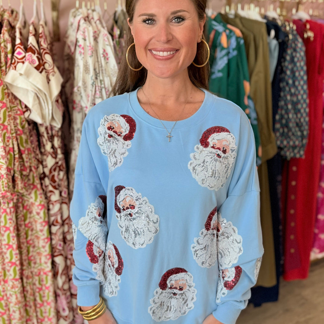Jolly Santa Sweatshirt