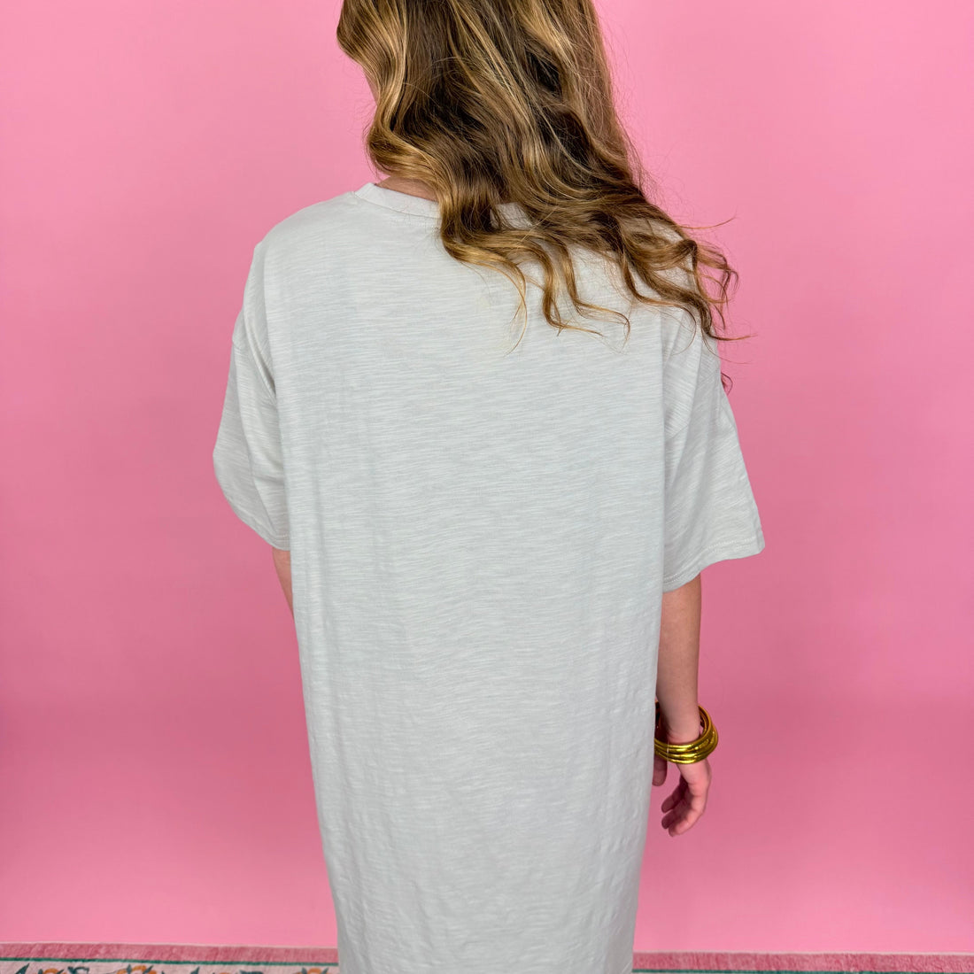 Slub Tshirt Dress